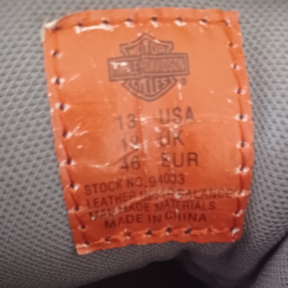 Men's Harley Davidson Boots - Picture 3 of 7